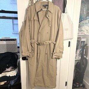 Vintage Men's Polo Ralph Lauren Trench Coat